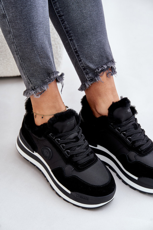 Sneakers tüüpi jalanõud Pealiste omad voodriga platvormiga Big Star OO274A216 msuud Sneakers tüüpi jalanõud Pealiste omad voodriga platvormiga Big Star OO274A216 msuud