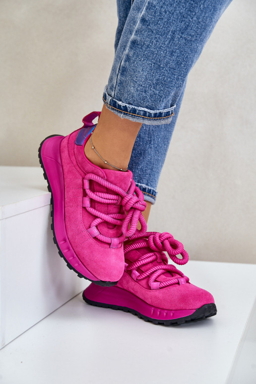 seemisnakhsed Sneakers tüüpi jalanõud Pealiste omadGrubym Paeladm Artiker 54C1461 tumeroosad värvi seemisnakhsed Sneakers tüüpi jalanõud Pealiste omadGrubym Paeladm Artiker 54C1461 tumeroosad värvi
