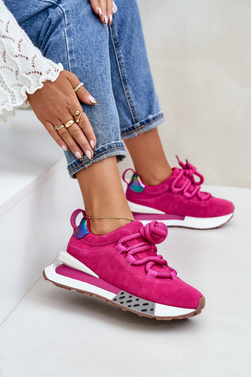 seemisnakhsed Sneakers tüüpi jalanõud Pealiste omad platvormigaGrubym Paeladm Artiker 55C0086 tumeroosad värvi seemisnakhsed Sneakers tüüpi jalanõud Pealiste omad platvormigaGrubym Paeladm Artiker 55C0086 tumeroosad värvi