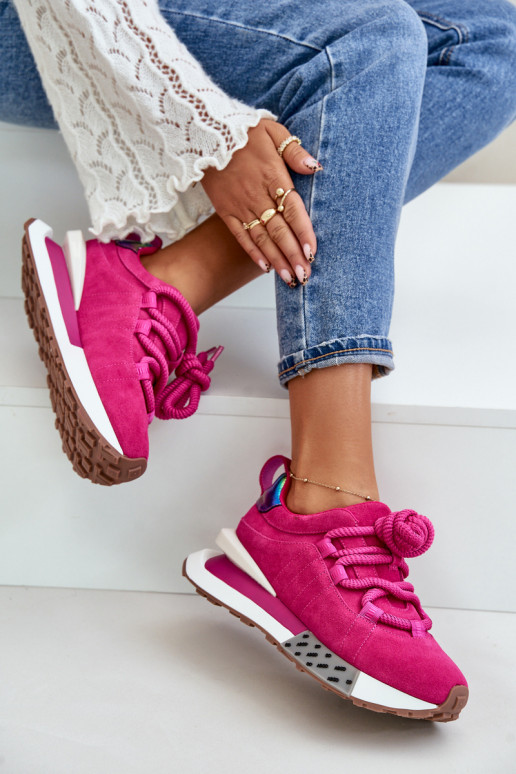 seemisnakhsed Sneakers tüüpi jalanõud Pealiste omad platvormigaGrubym Paeladm Artiker 55C0086 tumeroosad värvi seemisnakhsed Sneakers tüüpi jalanõud Pealiste omad platvormigaGrubym Paeladm Artiker 55C0086 tumeroosad värvi