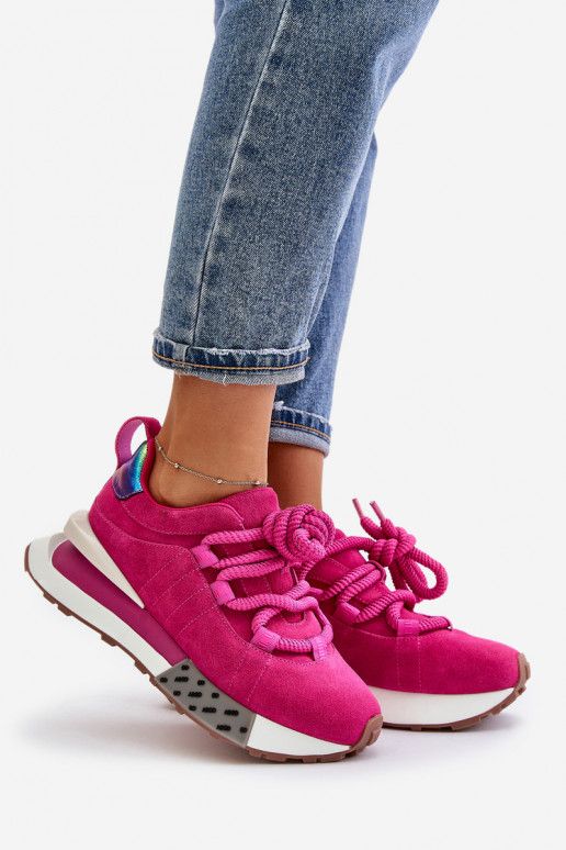 seemisnakhsed Sneakers tüüpi jalanõud Pealiste omad platvormigaGrubym Paeladm Artiker 55C0086 tumeroosad värvi seemisnakhsed Sneakers tüüpi jalanõud Pealiste omad platvormigaGrubym Paeladm Artiker 55C0086 tumeroosad värvi
