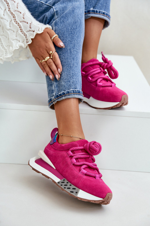 seemisnakhsed Sneakers tüüpi jalanõud Pealiste omad platvormigaGrubym Paeladm Artiker 55C0086 tumeroosad värvi seemisnakhsed Sneakers tüüpi jalanõud Pealiste omad platvormigaGrubym Paeladm Artiker 55C0086 tumeroosad värvi