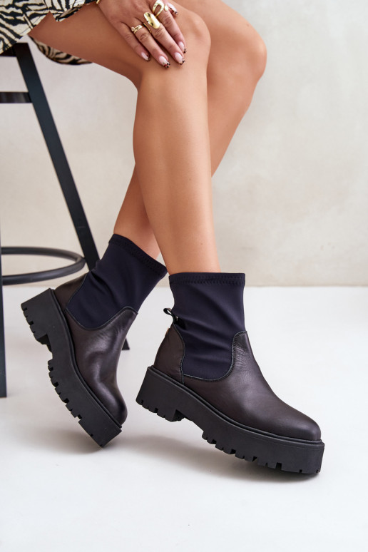 Zazoo 2947 Slip-on Pealiste poolsaapad Valmistatud naturaalsest nahast msuud Zazoo 2947 Slip-on Pealiste poolsaapad Valmistatud naturaalsest nahast msuud