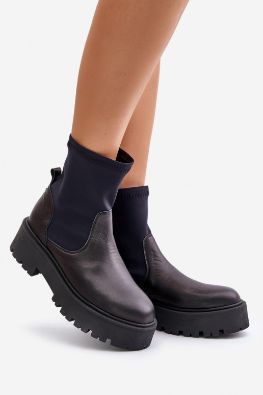 Zazoo 2947 Slip-on Pealiste poolsaapad Valmistatud naturaalsest nahast msuud Zazoo 2947 Slip-on Pealiste poolsaapad Valmistatud naturaalsest nahast msuud