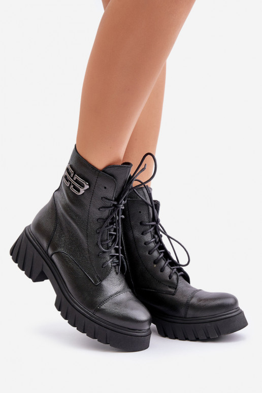 Zazoo 60486 Pealhk Nööritavad poolsaapad msuud