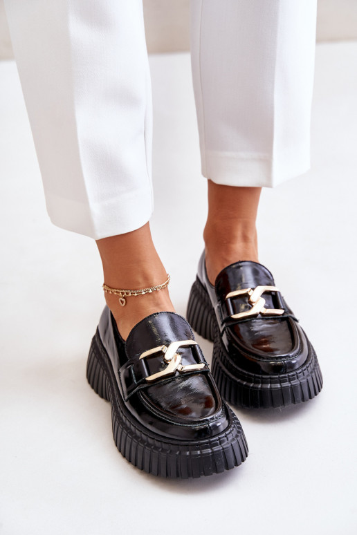 Zazoo 20176 Laque jalatsid naiste mokassiinid Valmistatud naturaalsest nahast msuud