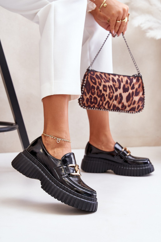 Zazoo 20176 Laque jalatsid naiste mokassiinid Valmistatud naturaalsest nahast msuud