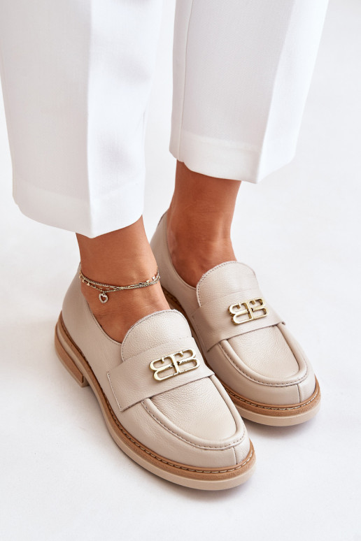 Zazoo 20174 Pealhk Elegantsed jalatsid Pealiste omad laiade nööridega beeži värvi Zazoo 20174 Pealhk Elegantsed jalatsid Pealiste omad laiade nööridega beeži värvi