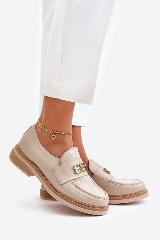 Zazoo 20174 Pealhk Elegantsed jalatsid Pealiste omad laiade nööridega beeži värvi Zazoo 20174 Pealhk Elegantsed jalatsid Pealiste omad laiade nööridega beeži värvi