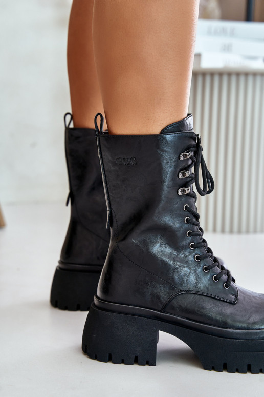 Pealhk saapad Pealiste omad voodriga GOE OO2N4121 msuud