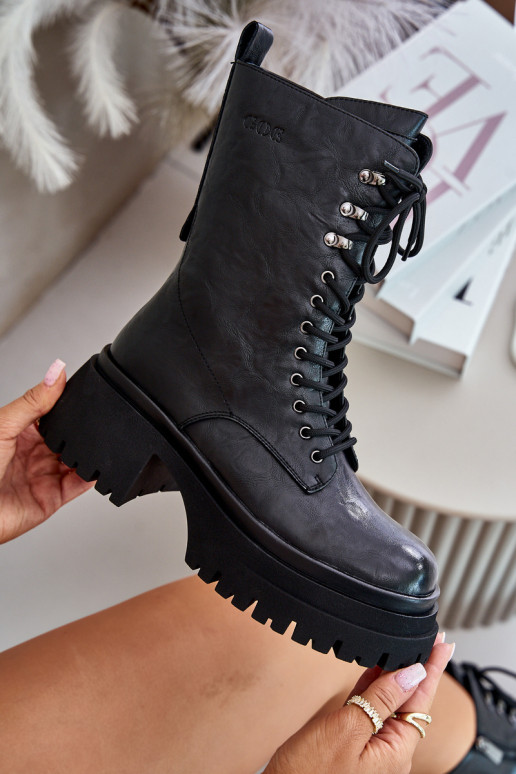 Pealhk saapad Pealiste omad voodriga GOE OO2N4121 msuud