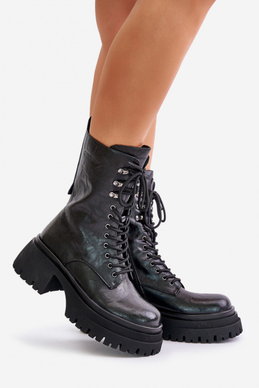 Pealhk saapad Pealiste omad voodriga GOE OO2N4121 msuud