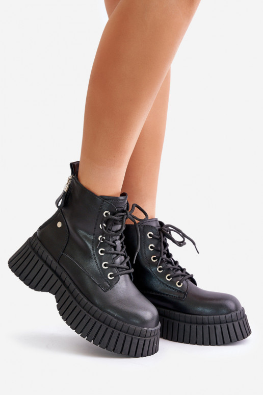 voodriga Pealhk Pealiste poolsaapad jalanõud Sellel onssiivsel tallal GOE OO2N4126 msuud