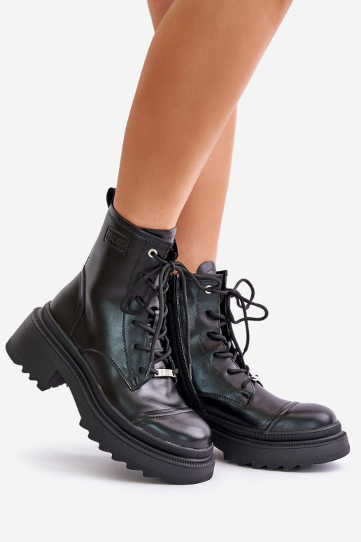 Pealiste omad säärsaapad Pealiste poolsaapad voodriga Valmistatud naturaalsest nahast Goe OO2N4115-IN2 msuud