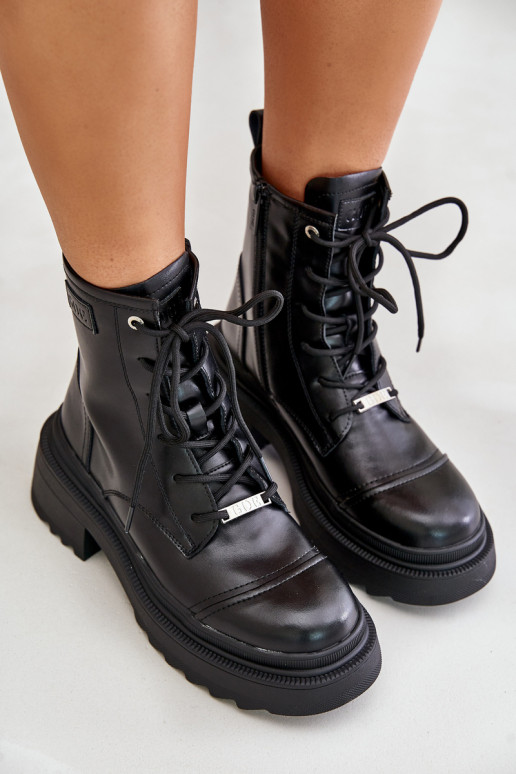 Pealiste omad säärsaapad Pealiste poolsaapad voodriga Valmistatud naturaalsest nahast Goe OO2N4115-IN2 msuud