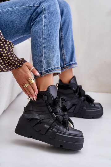 Pealhk Sneakers tüüpi jalanõud Pealiste omad platvormiga CheBello 4561 msuud