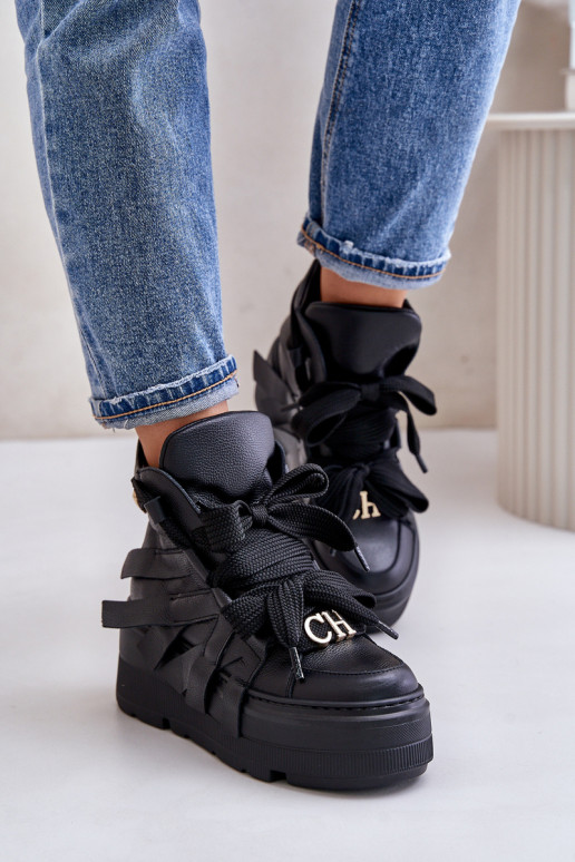 Pealhk Sneakers tüüpi jalanõud Pealiste omad platvormiga CheBello 4561 msuud Pealhk Sneakers tüüpi jalanõud Pealiste omad platvormiga CheBello 4561 msuud