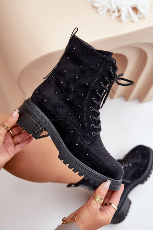 Kaunistustega saapad Pealiste omad voodriga D&A MR880-017 msuud Kaunistustega saapad Pealiste omad voodriga D&A MR880-017 msuud