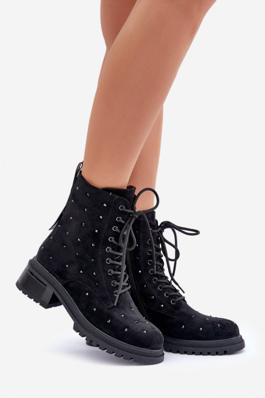 Kaunistustega saapad Pealiste omad voodriga D&A MR880-017 msuud Kaunistustega saapad Pealiste omad voodriga D&A MR880-017 msuud