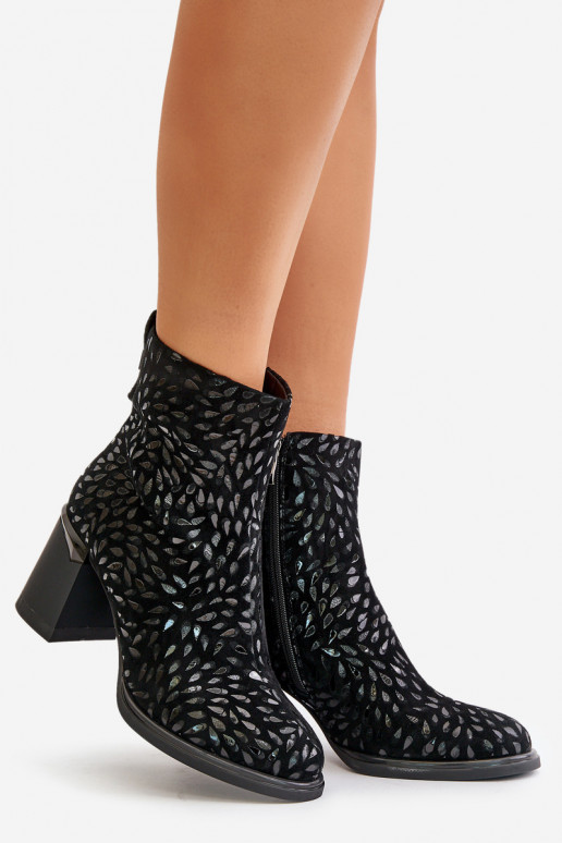 Pealiste poolsaapad Koos Ornate Tłoczeniem D&A CR42-192 msuud