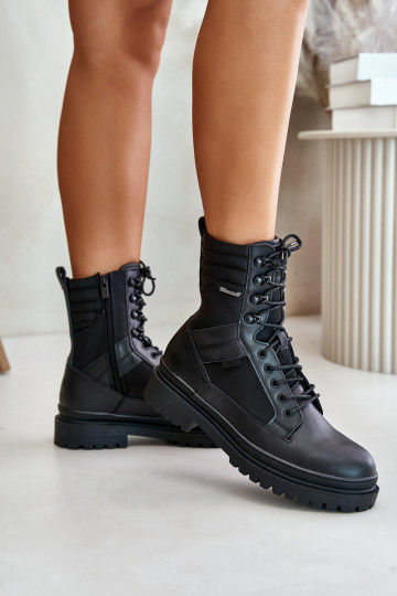 Pealhk jalanõud Pealiste poolsaapad meeste omad voodriga Big Star OO174164 msuud