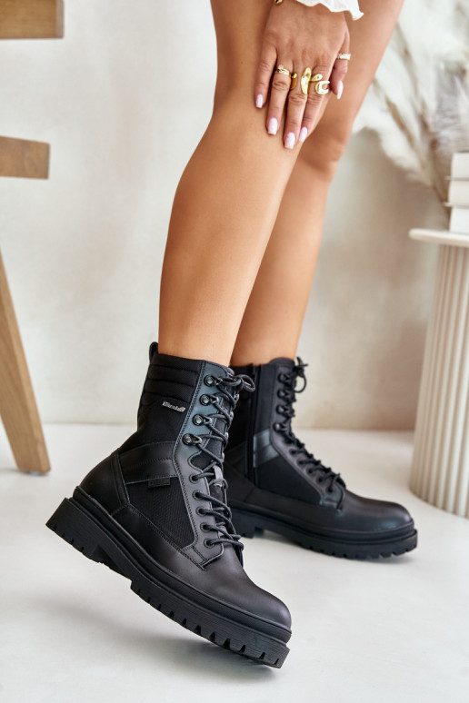 Pealhk jalanõud Pealiste poolsaapad meeste omad voodriga Big Star OO174164 msuud Pealhk jalanõud Pealiste poolsaapad meeste omad voodriga Big Star OO174164 msuud