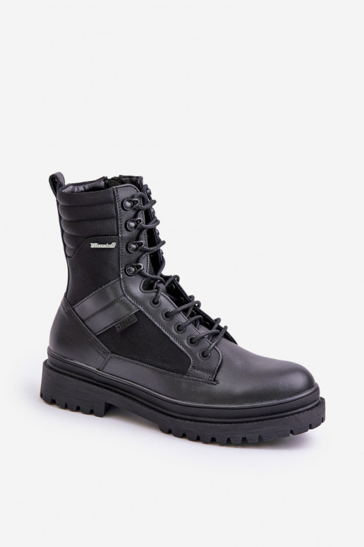 Pealhk jalanõud Pealiste poolsaapad meeste omad voodriga Big Star OO174164 msuud Pealhk jalanõud Pealiste poolsaapad meeste omad voodriga Big Star OO174164 msuud