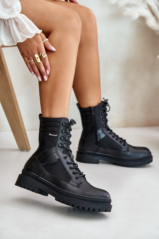 Pealhk jalanõud Pealiste poolsaapad meeste omad voodriga Big Star OO174164 msuud Pealhk jalanõud Pealiste poolsaapad meeste omad voodriga Big Star OO174164 msuud