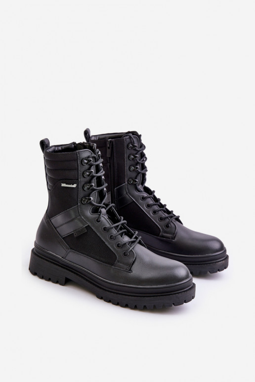 Pealhk jalanõud Pealiste poolsaapad meeste omad voodriga Big Star OO174164 msuud Pealhk jalanõud Pealiste poolsaapad meeste omad voodriga Big Star OO174164 msuud