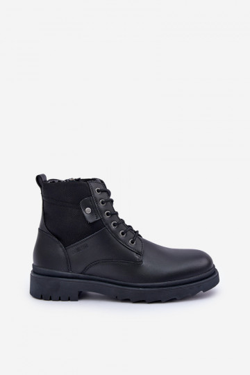 Pealhk voodriga jalanõud Pealiste poolsaapad meeste omad Big Star OO174166 msuud 2