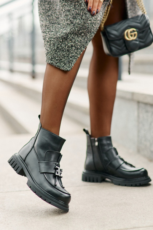 Pealhk Pealiste poolsaapad laiade nööridega kaunistustega voodriga msuud Asperra