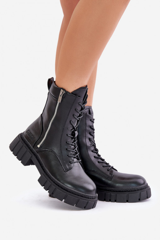 voodriga saapad Pealiste omad eko-nahast Big Star MM274578 msuud