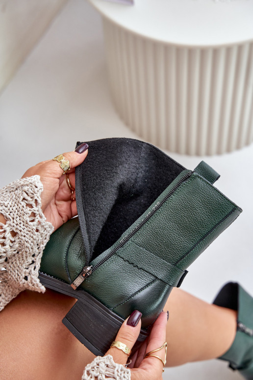 Zazoo 60480 Pealhk Pealiste poolsaapad Sellel ondala kontsaga voodriga khakivärvi Zazoo 60480 Pealhk Pealiste poolsaapad Sellel ondala kontsaga voodriga khakivärvi