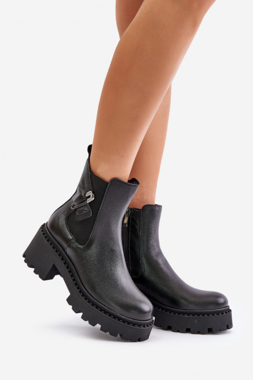 Zazoo 60490 Pealhk voodriga Pealiste poolsaapad kaunistustega msuud