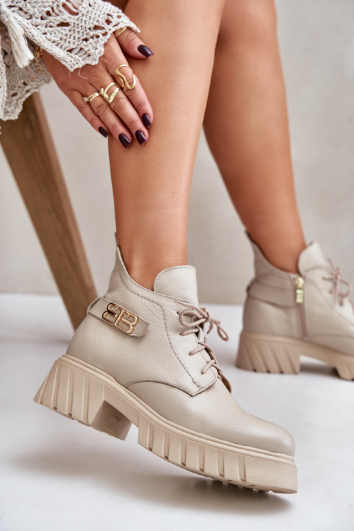 Zazoo 60483 Pealiste poolsaapad Sellel ondala ülaosaga voodriga beeži värvi Zazoo 60483 Pealiste poolsaapad Sellel ondala ülaosaga voodriga beeži värvi