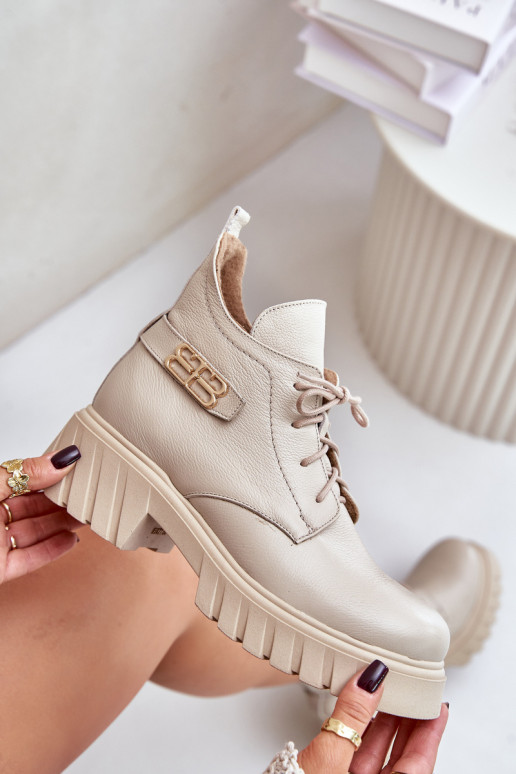 Zazoo 60483 Pealiste poolsaapad Sellel ondala ülaosaga voodriga beeži värvi Zazoo 60483 Pealiste poolsaapad Sellel ondala ülaosaga voodriga beeži värvi