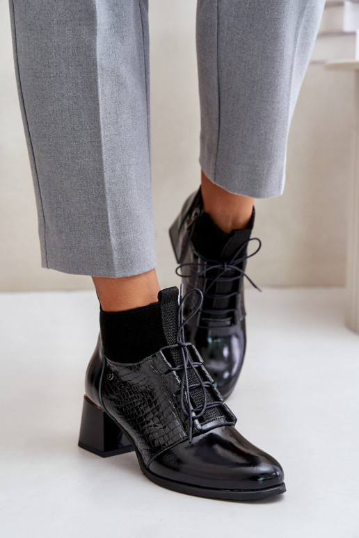 Zazoo 60503 Pealhk Pealiste poolsaapad kõrge jämeda kontsaga voodriga msuud Zazoo 60503 Pealhk Pealiste poolsaapad kõrge jämeda kontsaga voodriga msuud