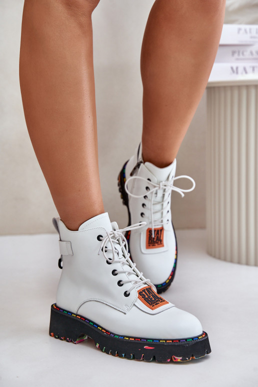 Pealhk Pealiste poolsaapad jalanõud Pealiste omad Lossi juurde Artiker 55C0515 valget värvi