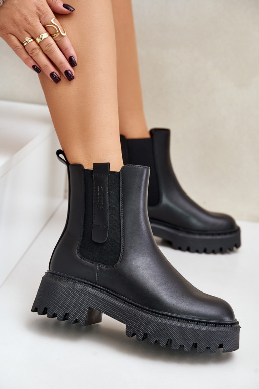 Pealhk voodriga stiilsed saapad Pealiste omad Big Star OO274A386 msuud