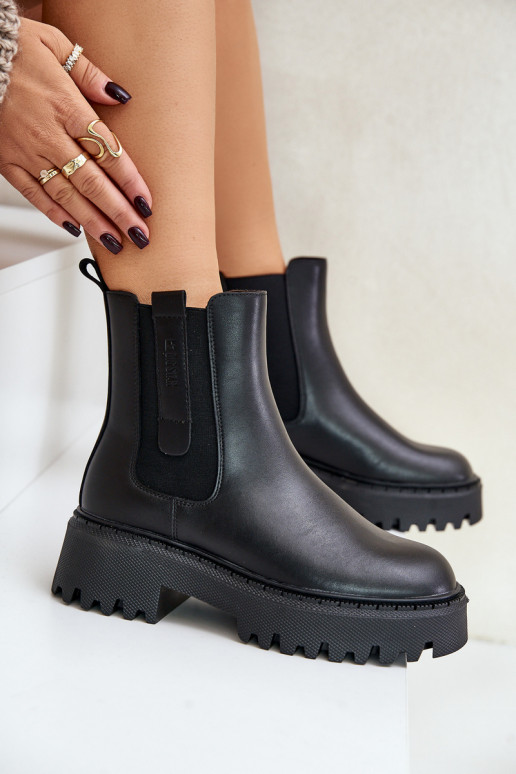 Pealhk voodriga stiilsed saapad Pealiste omad Big Star OO274A386 msuud