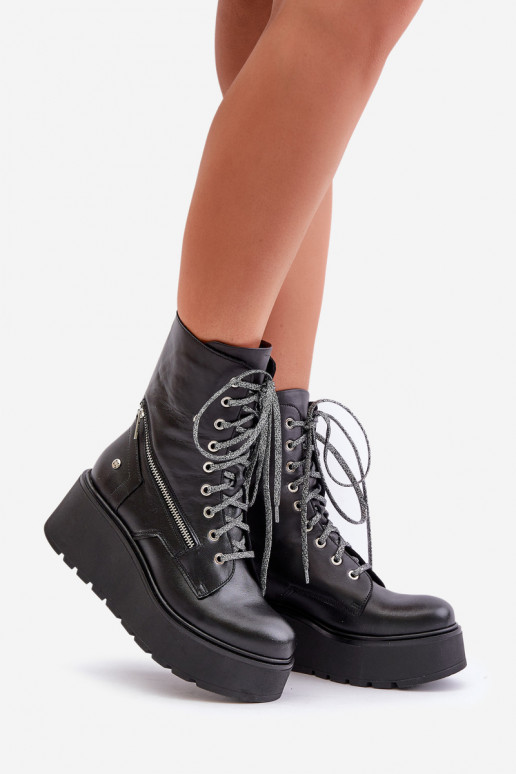 Pealhk saapad platvormiga I Koturnie Sellel onciejka 06676-01 msuud Pealhk saapad platvormiga I Koturnie Sellel onciejka 06676-01 msuud