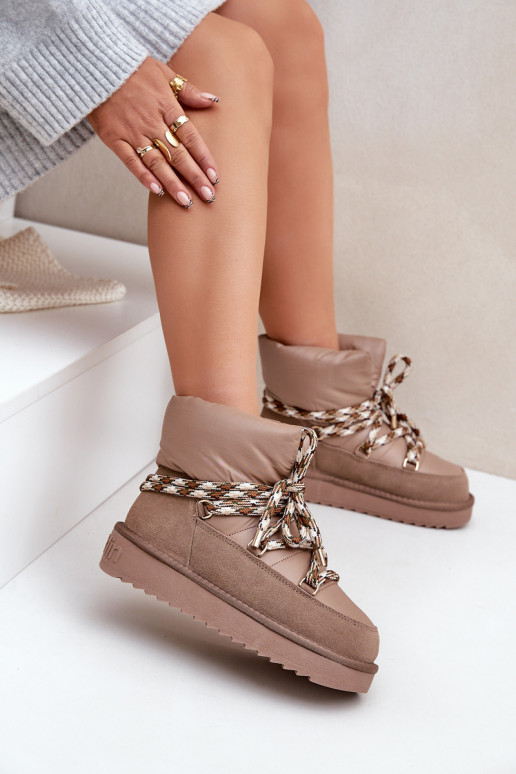 seemisnakhsed nööpidega lumesaapad Pealiste omadGrubym Paeladm D.Franklin DFSH375003 Pruunid värvi seemisnakhsed nööpidega lumesaapad Pealiste omadGrubym Paeladm D.Franklin DFSH375003 Pruunid värvi