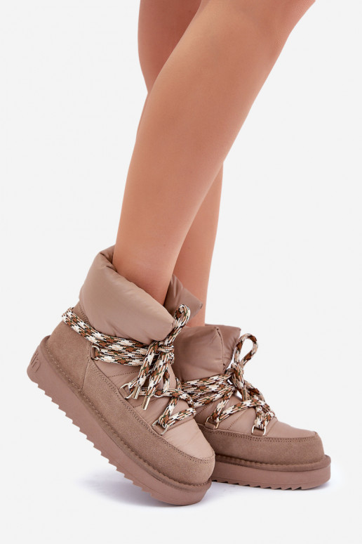 seemisnakhsed nööpidega lumesaapad Pealiste omadGrubym Paeladm D.Franklin DFSH375003 Pruunid värvi seemisnakhsed nööpidega lumesaapad Pealiste omadGrubym Paeladm D.Franklin DFSH375003 Pruunid värvi