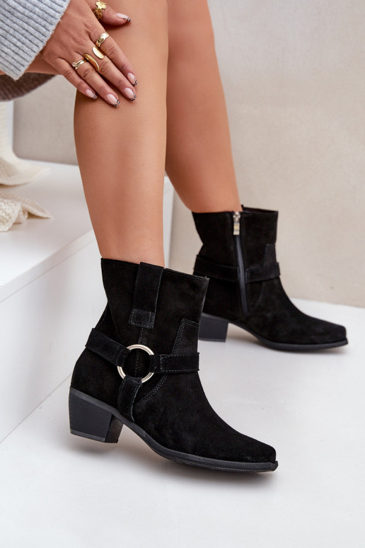 Pealiste poolsaapadPealturalnego seemisnakhsedu kõrge jämeda kontsaga Zazoo 3444/2 msuud