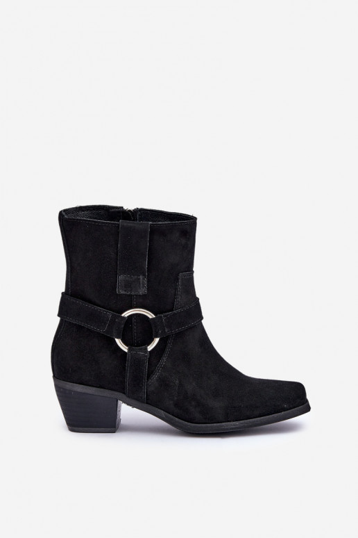 Pealiste poolsaapadPealturalnego seemisnakhsedu kõrge jämeda kontsaga Zazoo 3444/2 msuud