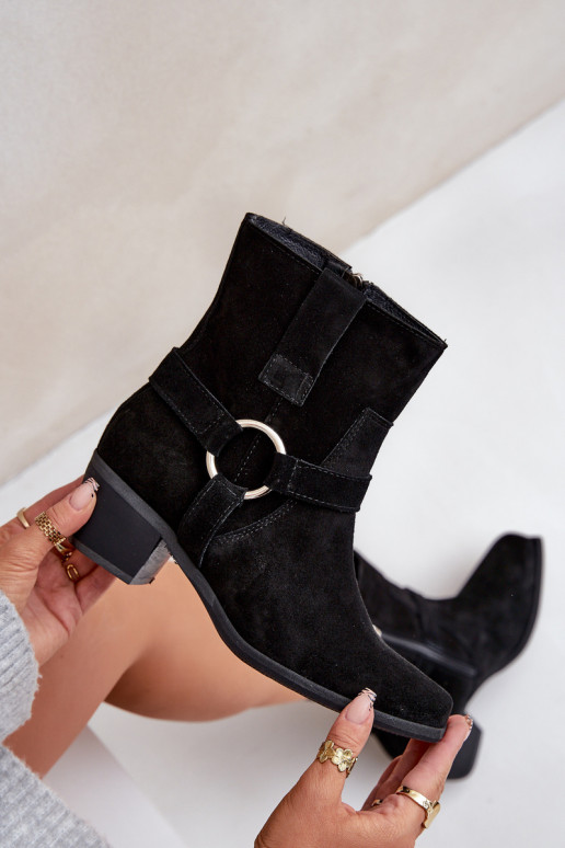 Pealiste poolsaapadPealturalnego seemisnakhsedu kõrge jämeda kontsaga Zazoo 3444/2 msuud