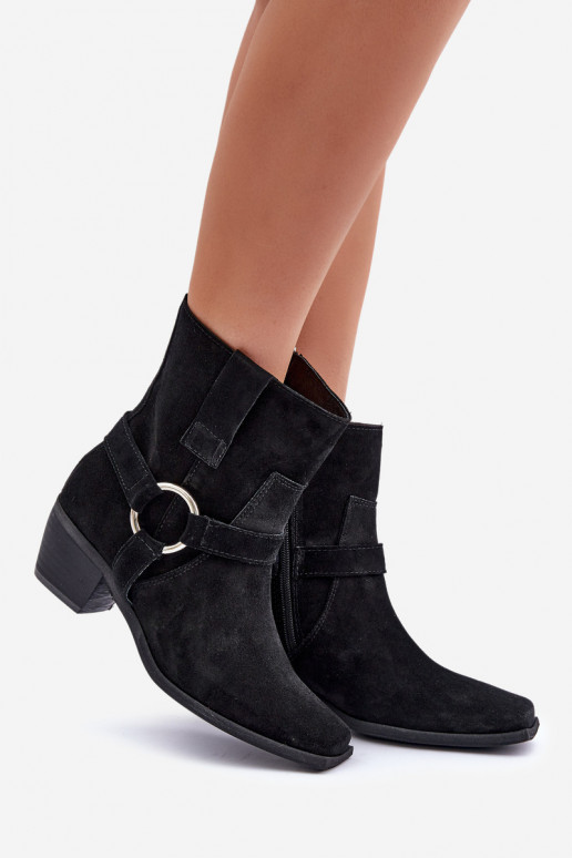 Pealiste poolsaapadPealturalnego seemisnakhsedu kõrge jämeda kontsaga Zazoo 3444/2 msuud