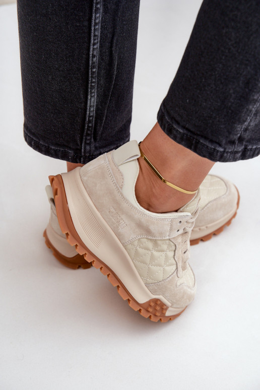 Pealhk Sneakers tüüpi jalanõud Pealiste omad Big Star OO274A315 Hi-Poly System beeži värvi Pealhk Sneakers tüüpi jalanõud Pealiste omad Big Star OO274A315 Hi-Poly System beeži värvi