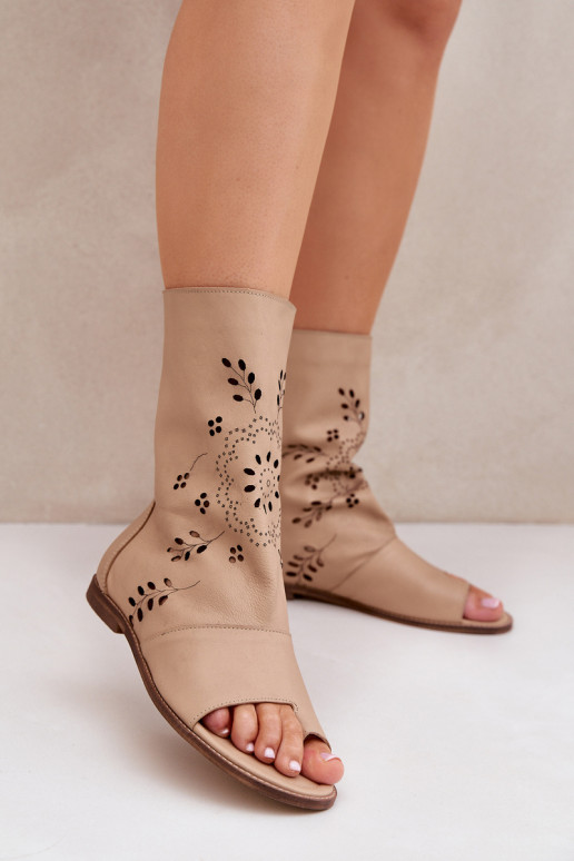 Zazoo 3437 Pealiste omad Pealistesandaalid madala säärega Lossi juurde beeži värvi Zazoo 3437 Pealiste omad Pealistesandaalid madala säärega Lossi juurde beeži värvi