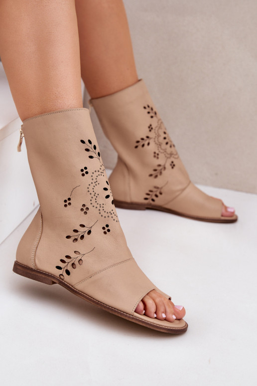 Zazoo 3437 Pealiste omad Pealistesandaalid madala säärega Lossi juurde beeži värvi Zazoo 3437 Pealiste omad Pealistesandaalid madala säärega Lossi juurde beeži värvi